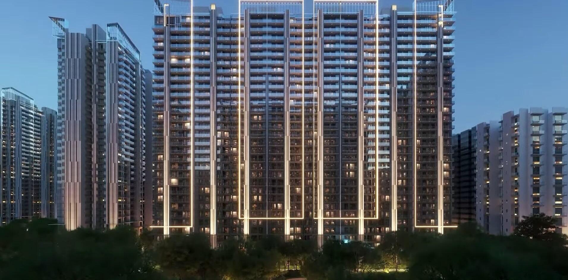 M3M Golf Hills &mdash; Exterior Render