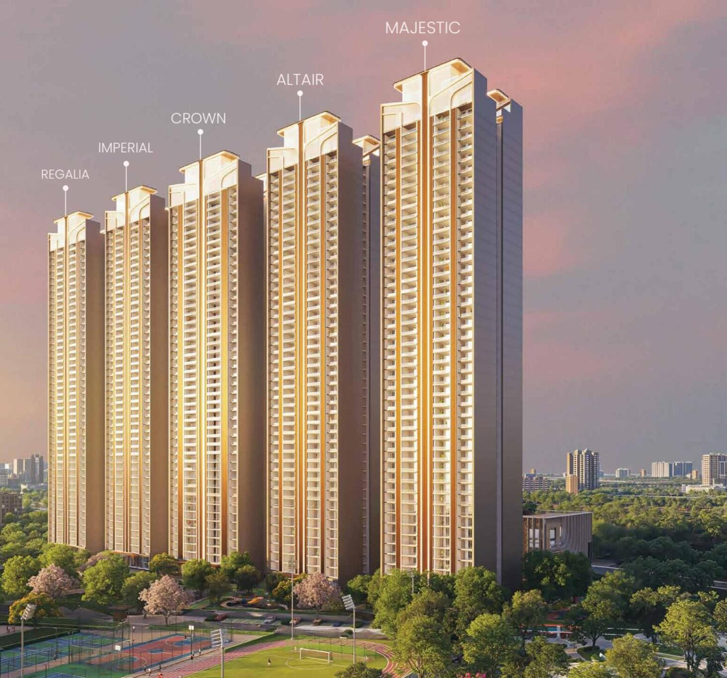Suncitys Monarch Residences &mdash; Exterior Render